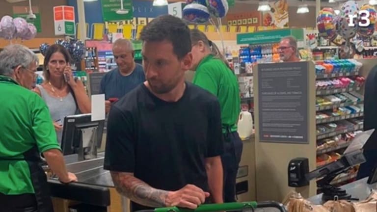 Messi se hace viral en Miami por… Hacer sus compras?